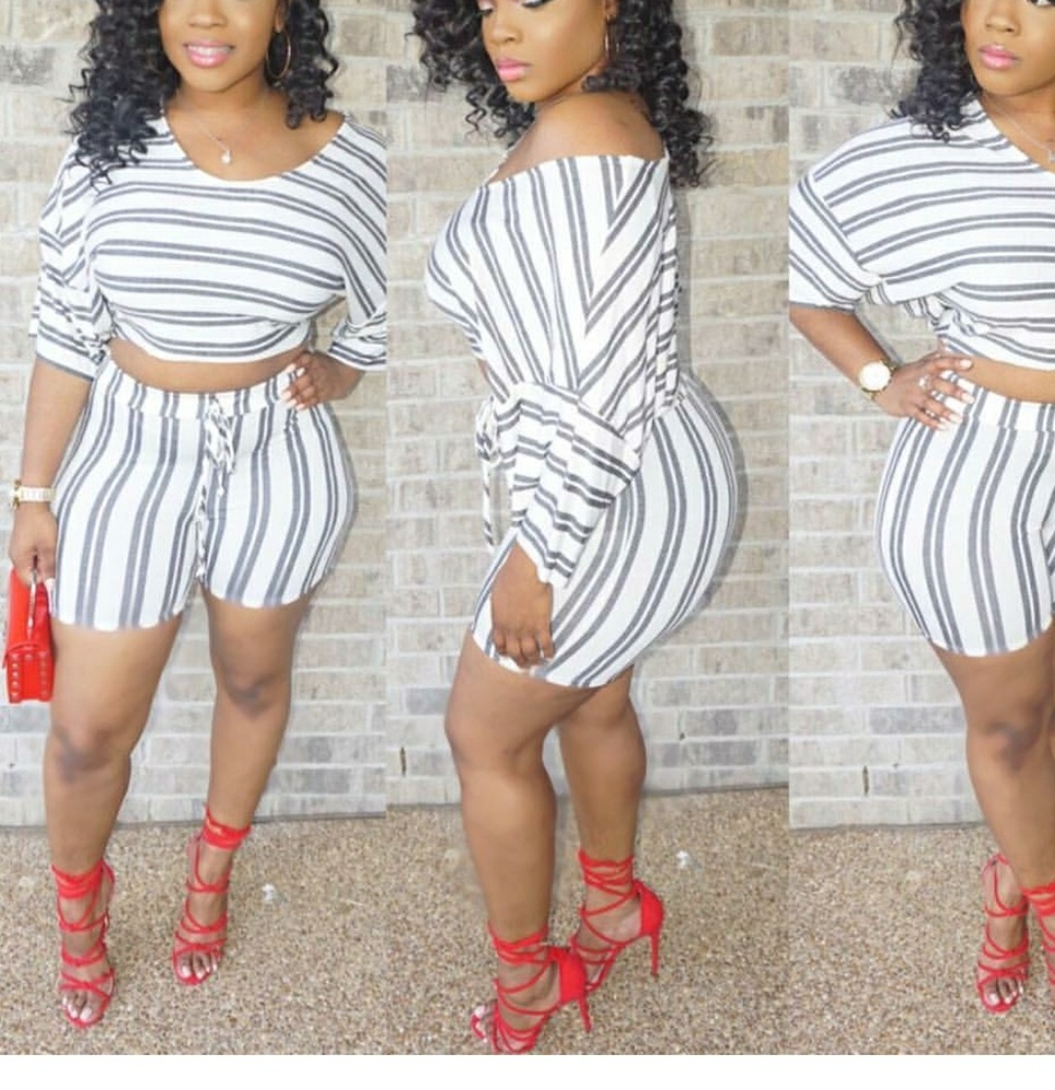 2 piece short set